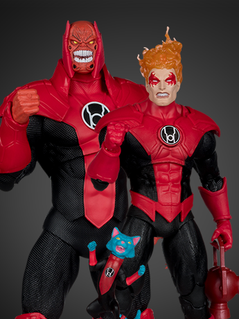 Green Lantern DC Multiverse Atrocitus & Red Lantern Corps Action Figure Two-Pack Gallery Image 2