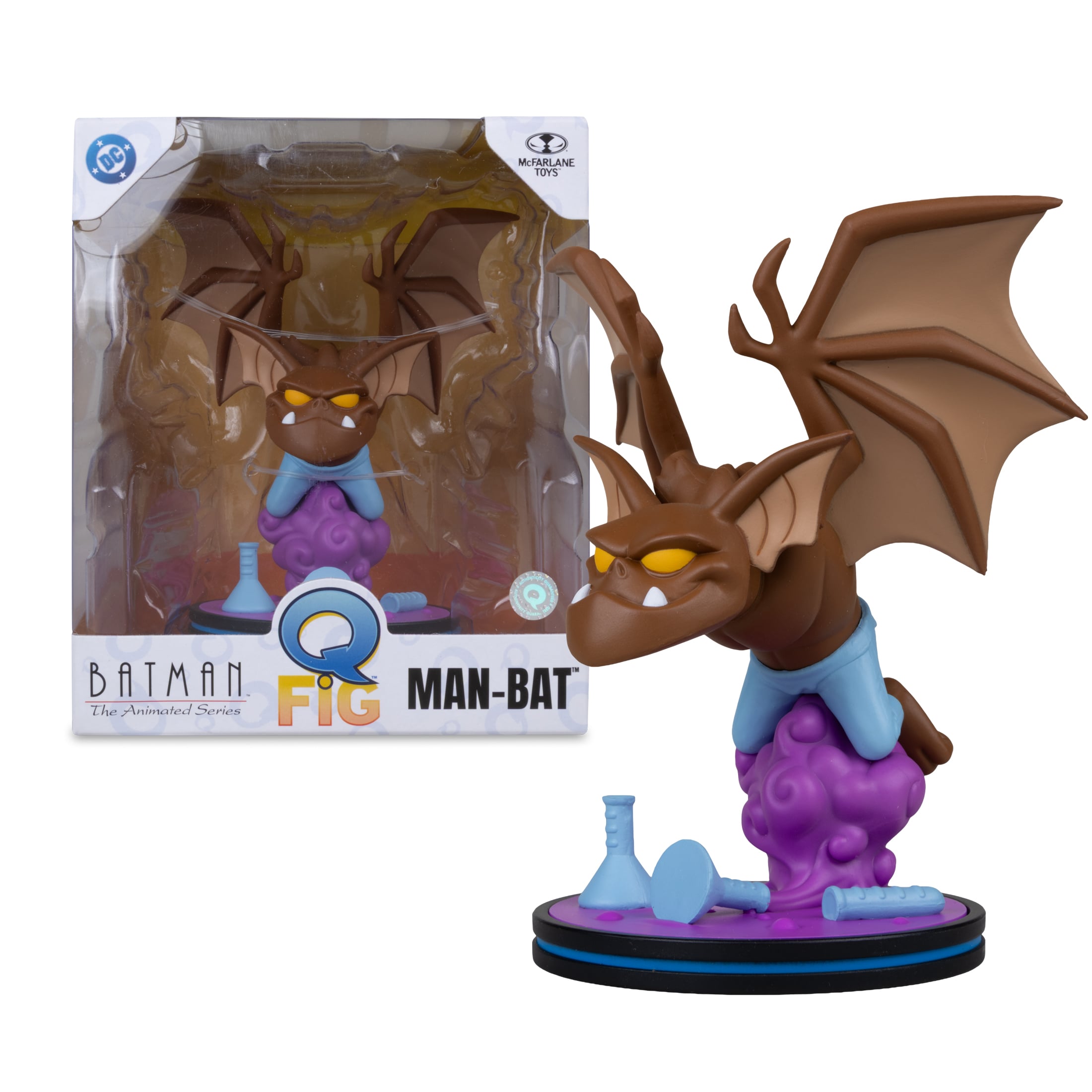 Batman: The Animated Series Q-Fig Man-Bat Figure Gallery Image 7