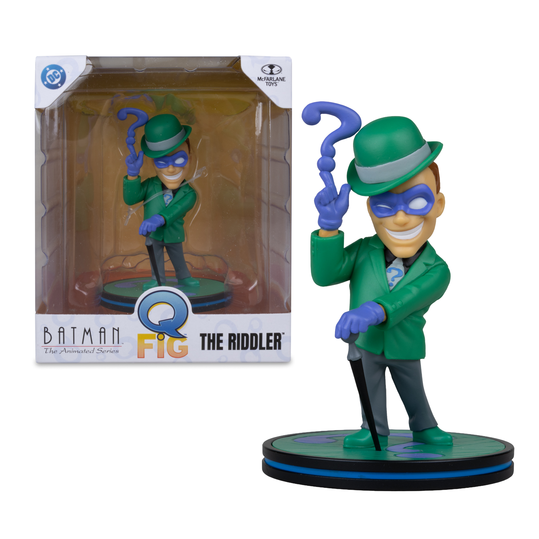 Batman: The Animated Series Q-Fig The Riddler Figure Gallery Image 7