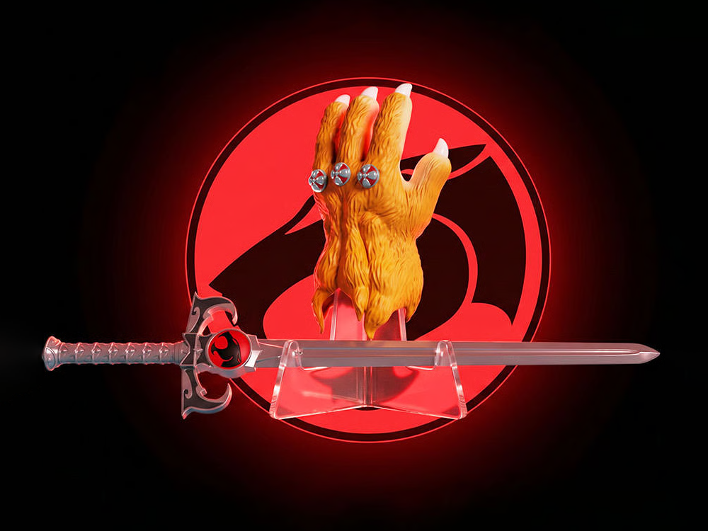 ThunderCats Lion-O's Sword of Omens and Glove Collectible Replica Set Gallery Image 1