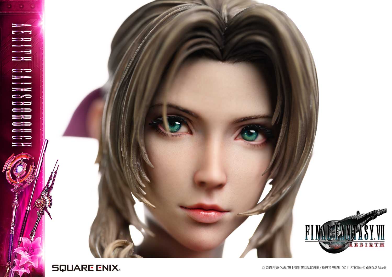 Final Fantasy VII Rebirth Square Enix Masterline Aerith Gainsborough 1/4 Scale Statue Gallery Image 19
