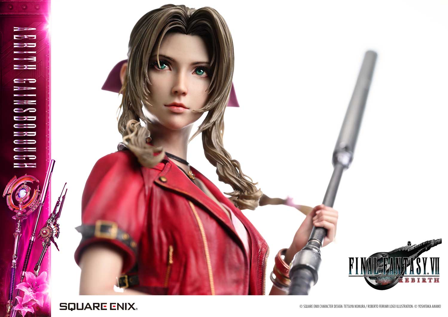 Final Fantasy VII Rebirth Square Enix Masterline Aerith Gainsborough 1/4 Scale Statue Gallery Image 25