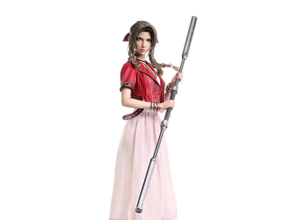 Final Fantasy VII Rebirth Square Enix Masterline Aerith Gainsborough 1/4 Scale Statue Gallery Image 1