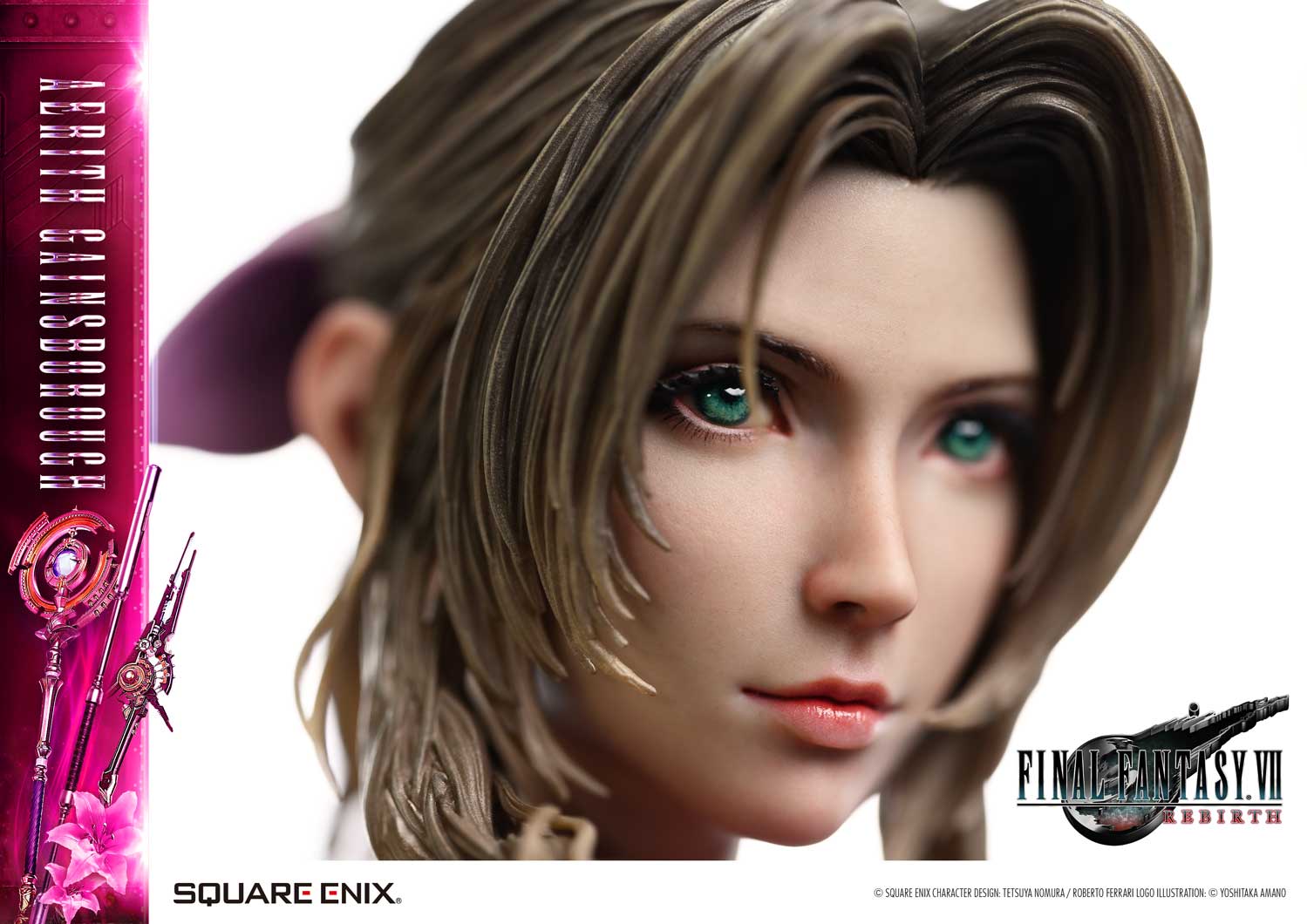 Final Fantasy VII Rebirth Square Enix Masterline Aerith Gainsborough 1/4 Scale Statue Gallery Image 21