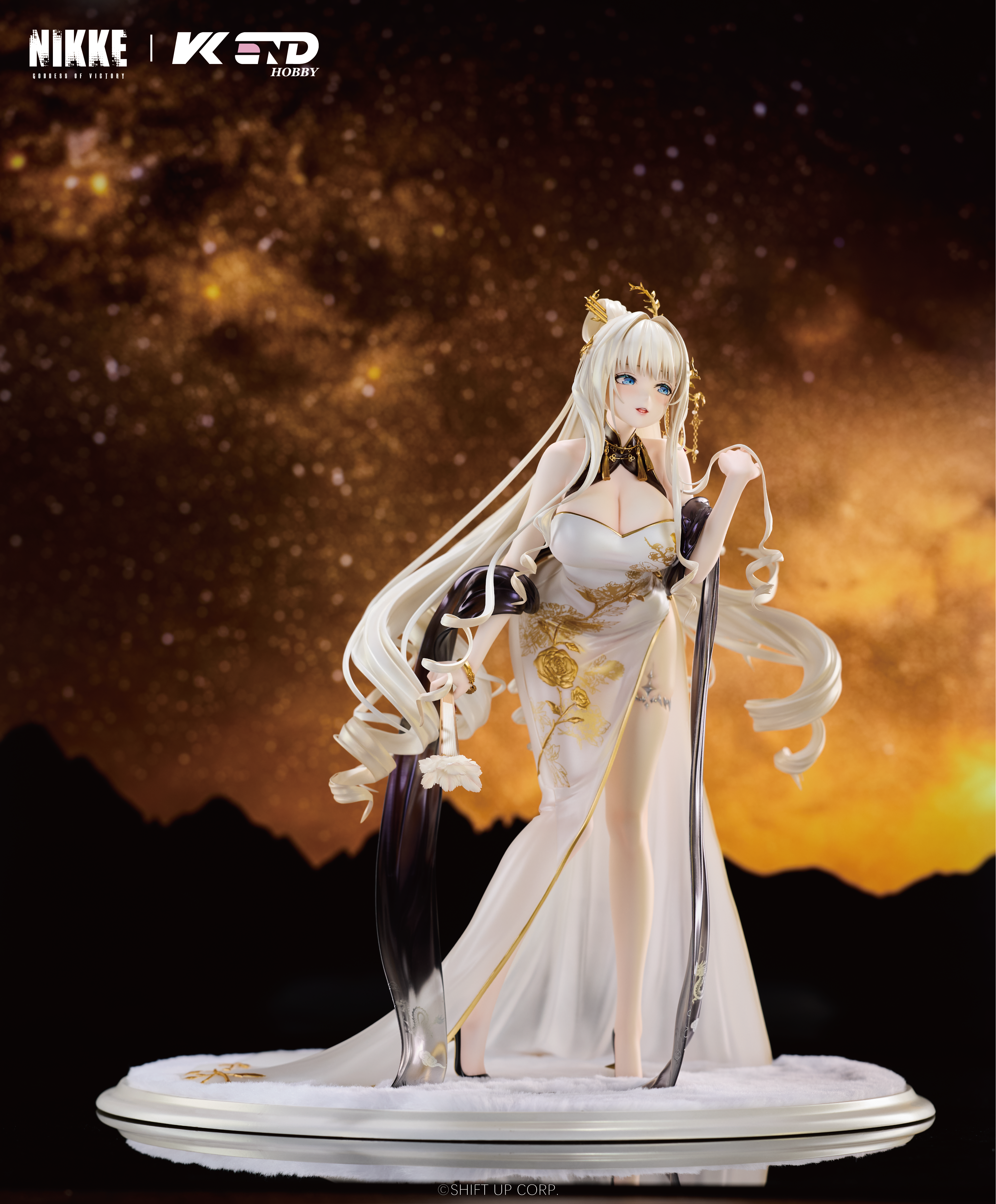 Goddess of Victory: Nikke Crown: Glorious Flower 1/4 Scale Figure (With Bonus) Gallery Image 5