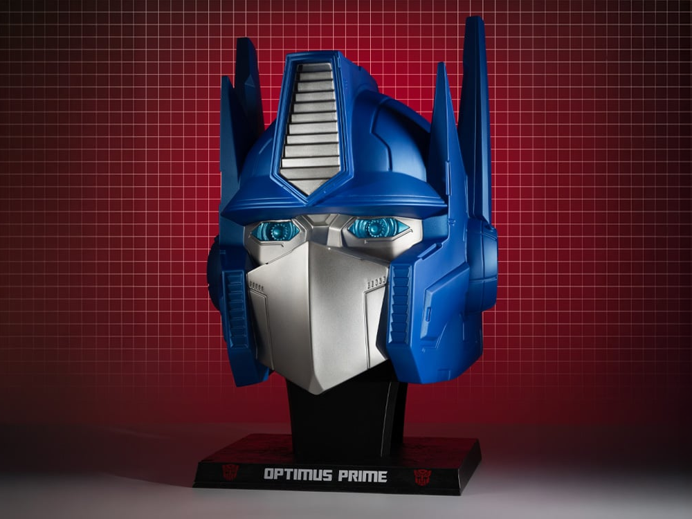 Image of In Stock! Transformers Optimus Prime Head Replica