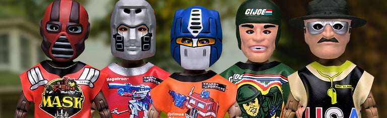 Image of Ben Cooper Costume Kids Collection Wave 15 Set of 5 Clothed Action Figure