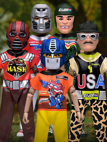 Ben Cooper Costume Kids Collection Wave 15 Set of 5 Clothed Action Figure Gallery Image 2