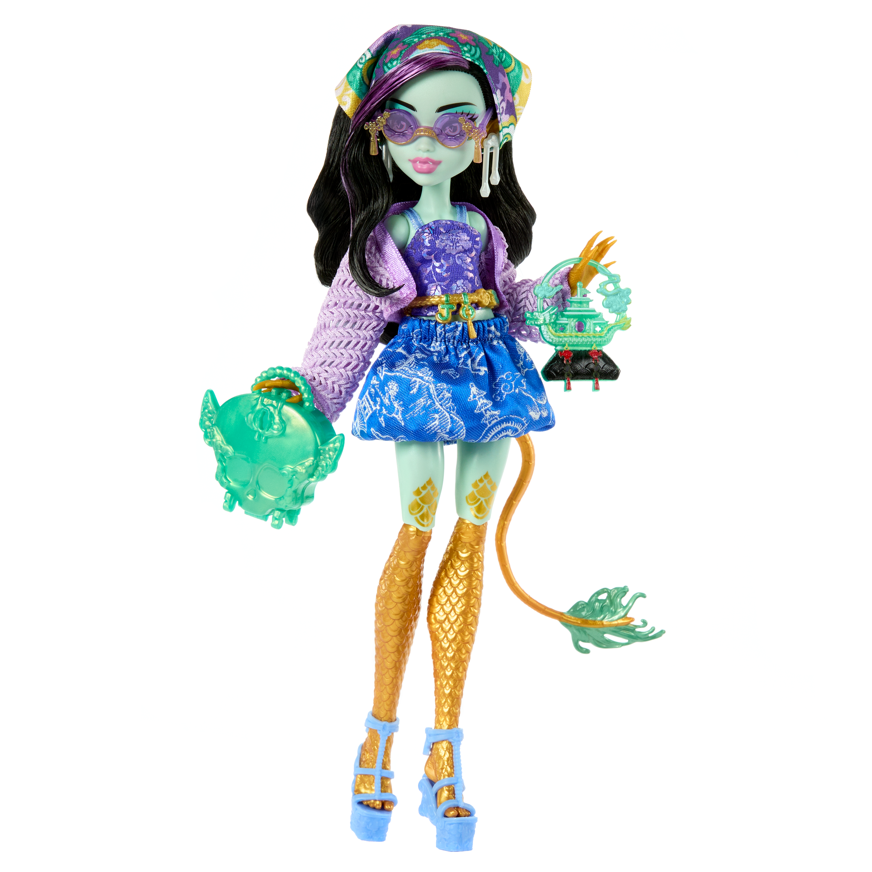 Monster High Skulltimate Secrets Jinafire Long Gore-Geous Oasis