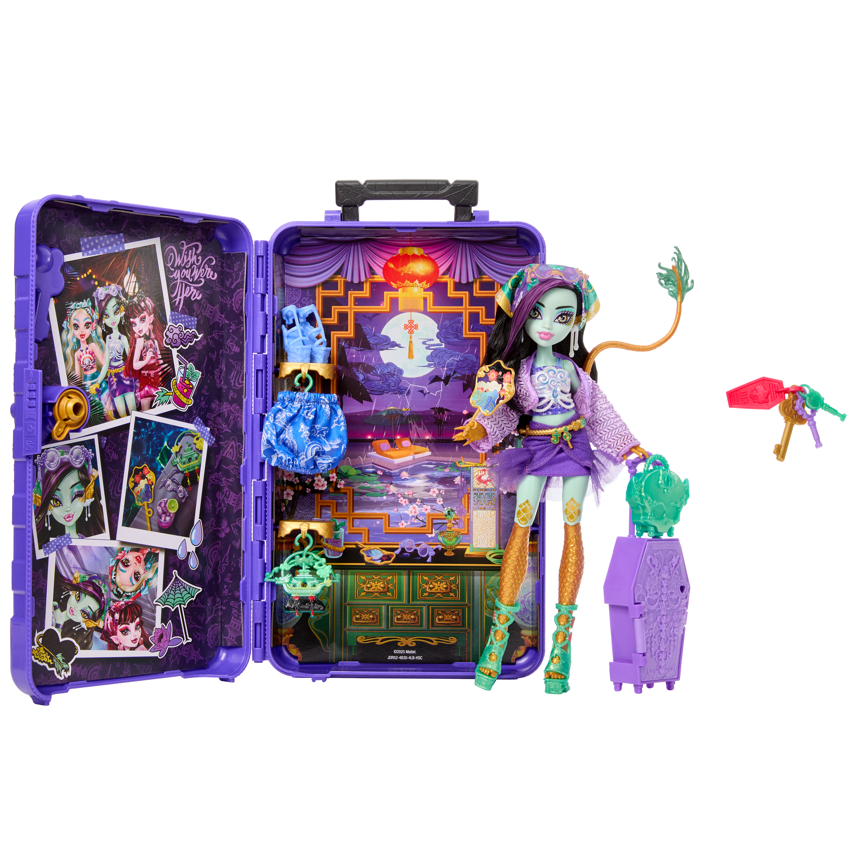 Monster High Skulltimate Secrets Jinafire Long Gore-Geous Oasis