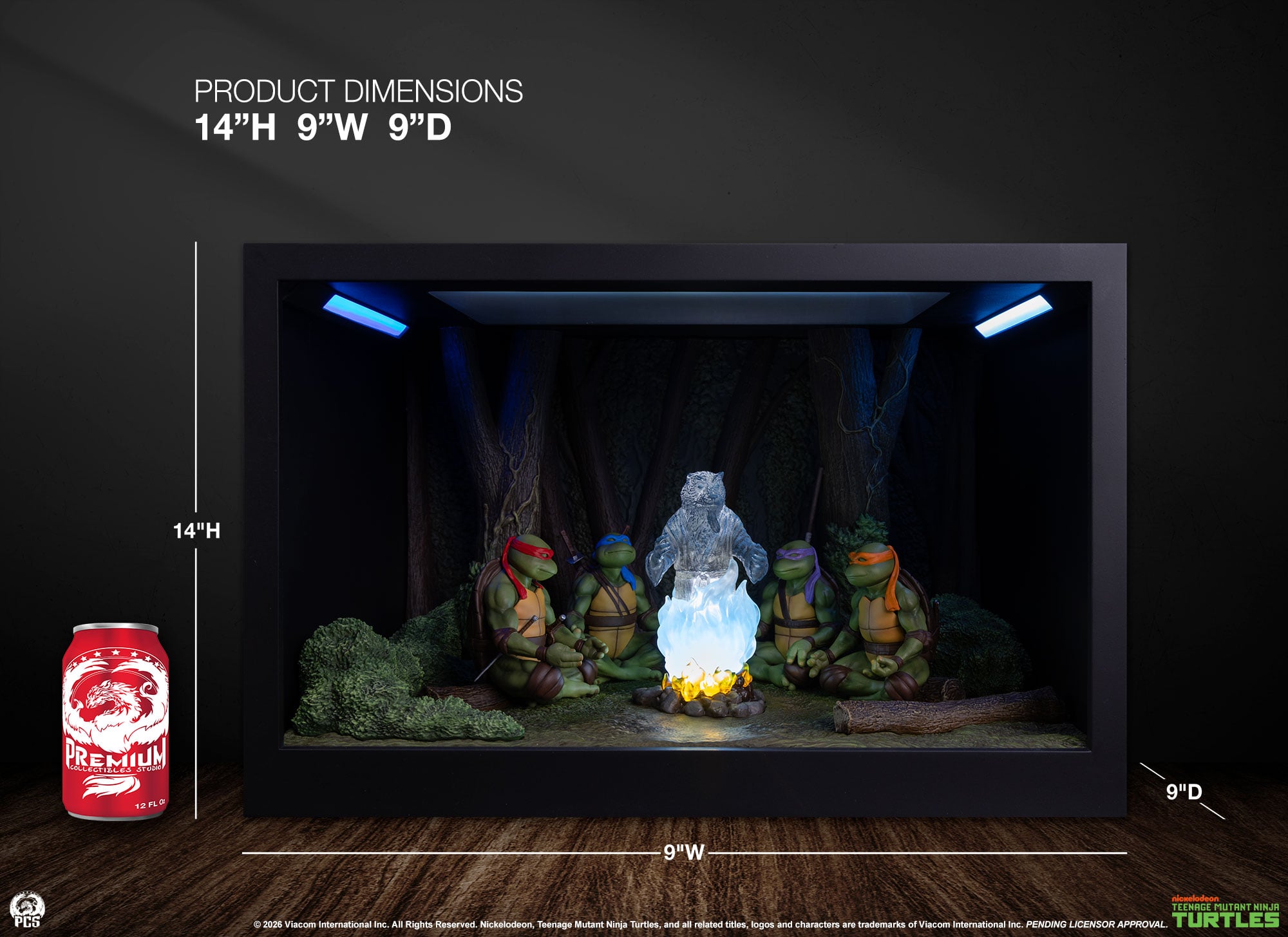 Teenage Mutant Ninja Turtles (1990) Splinter's Spirit Mini Scale Diorama Gallery Image 20
