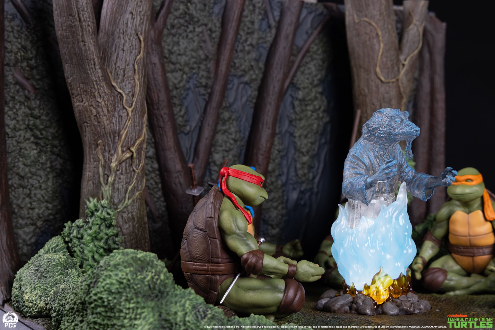 Teenage Mutant Ninja Turtles (1990) Splinter's Spirit Mini Scale Diorama Gallery Image 15