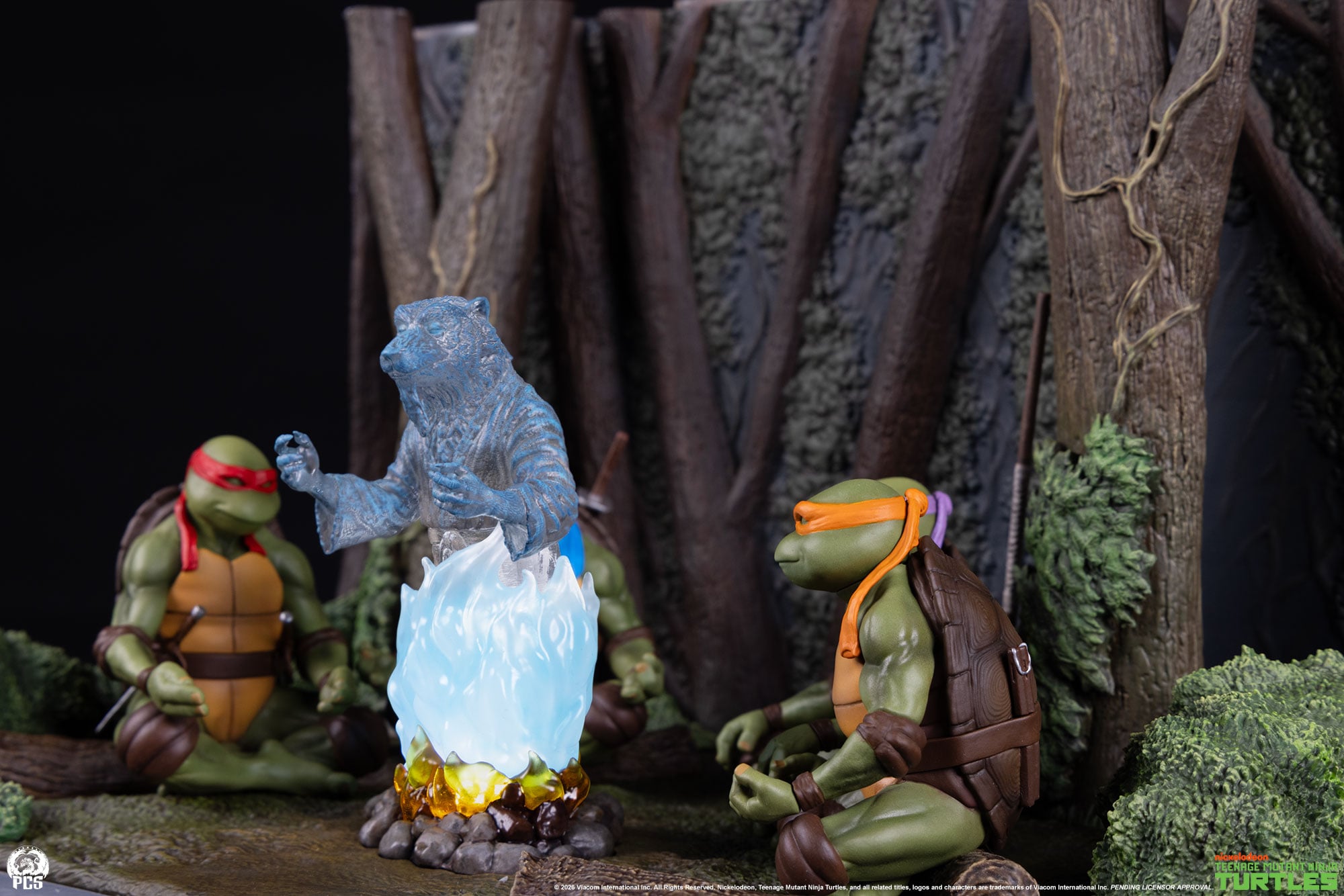 Teenage Mutant Ninja Turtles (1990) Splinter's Spirit Mini Scale Diorama Gallery Image 12