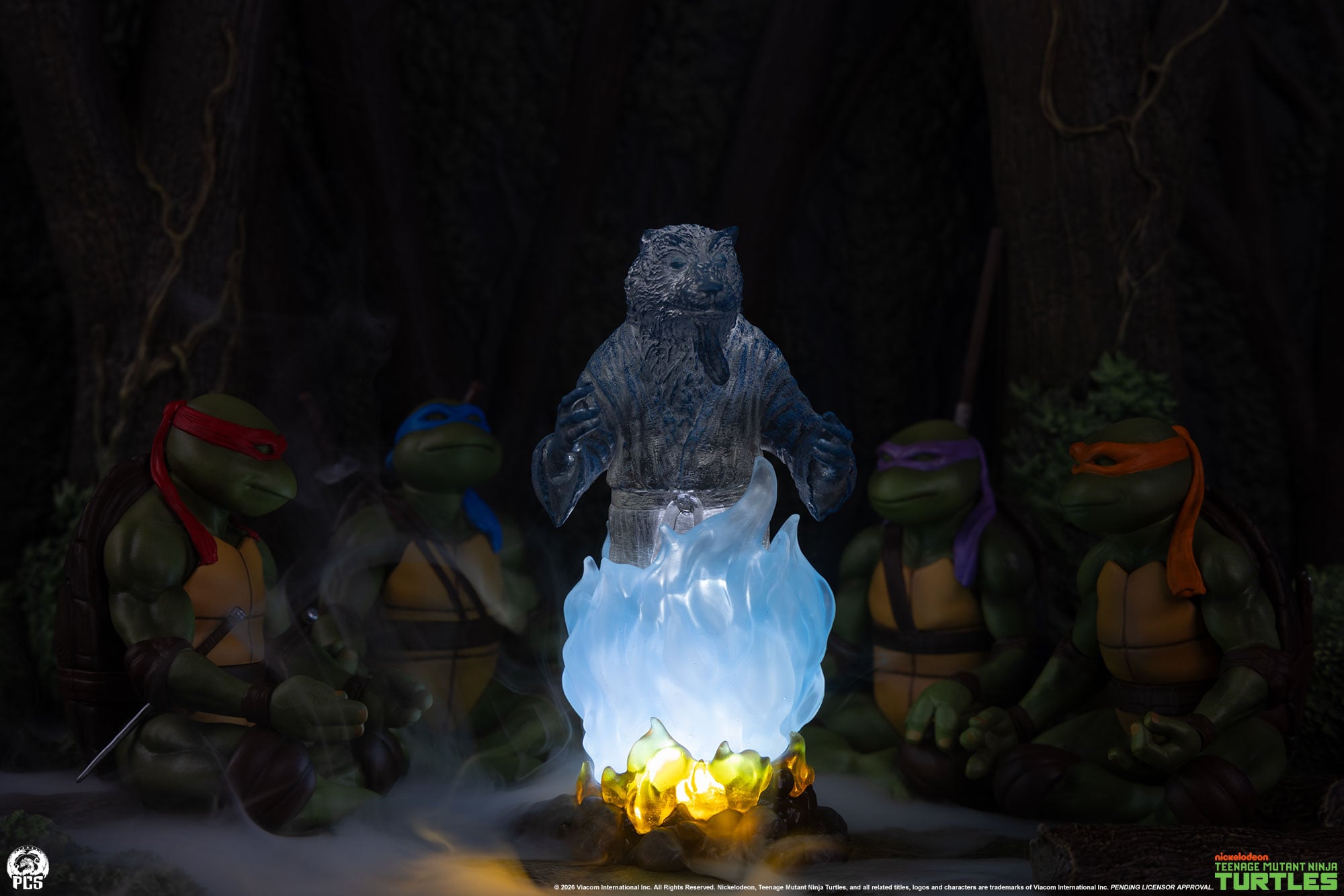 Teenage Mutant Ninja Turtles (1990) Splinter's Spirit Mini Scale Diorama Gallery Image 7