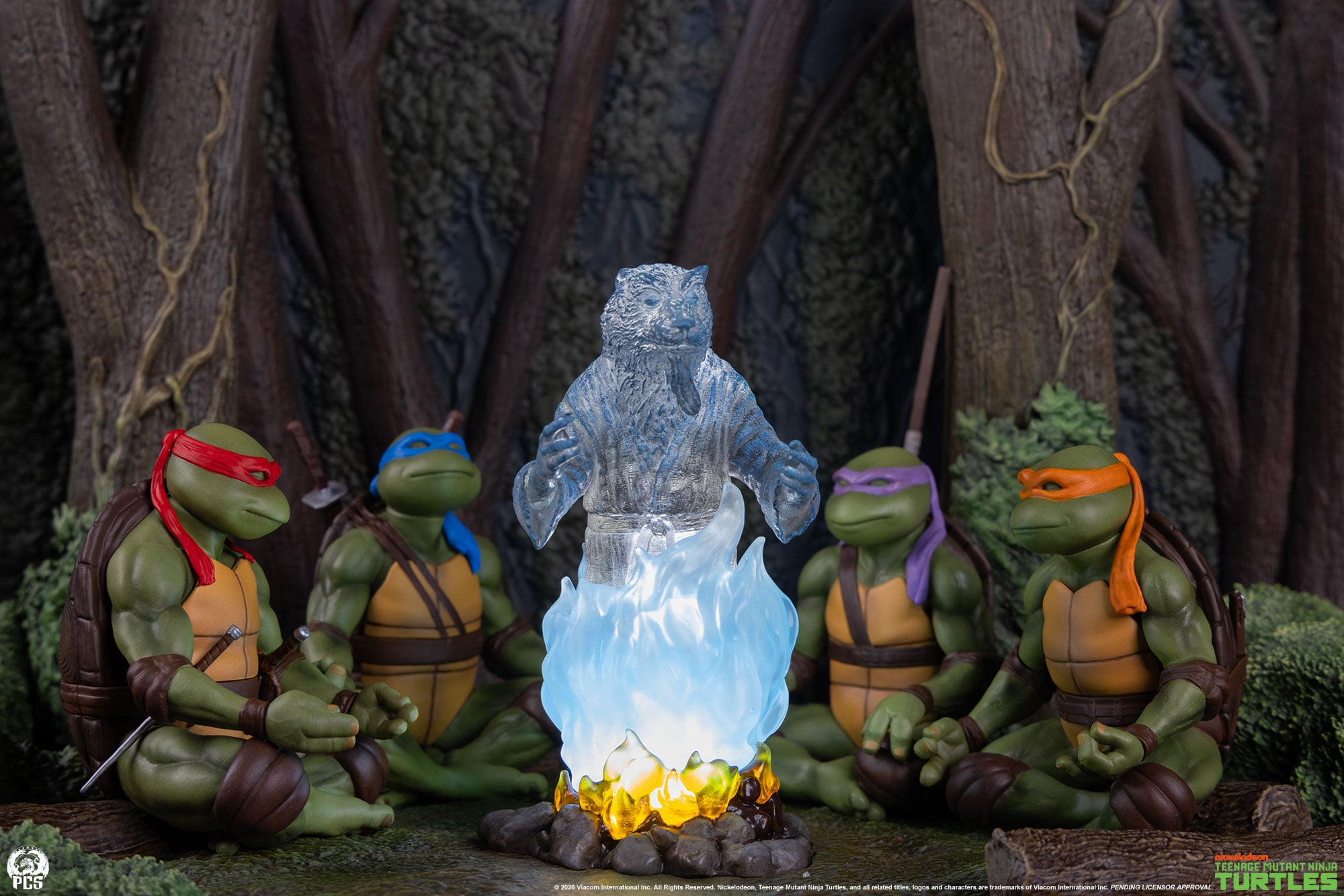 Teenage Mutant Ninja Turtles (1990) Splinter's Spirit Mini Scale Diorama Gallery Image 10