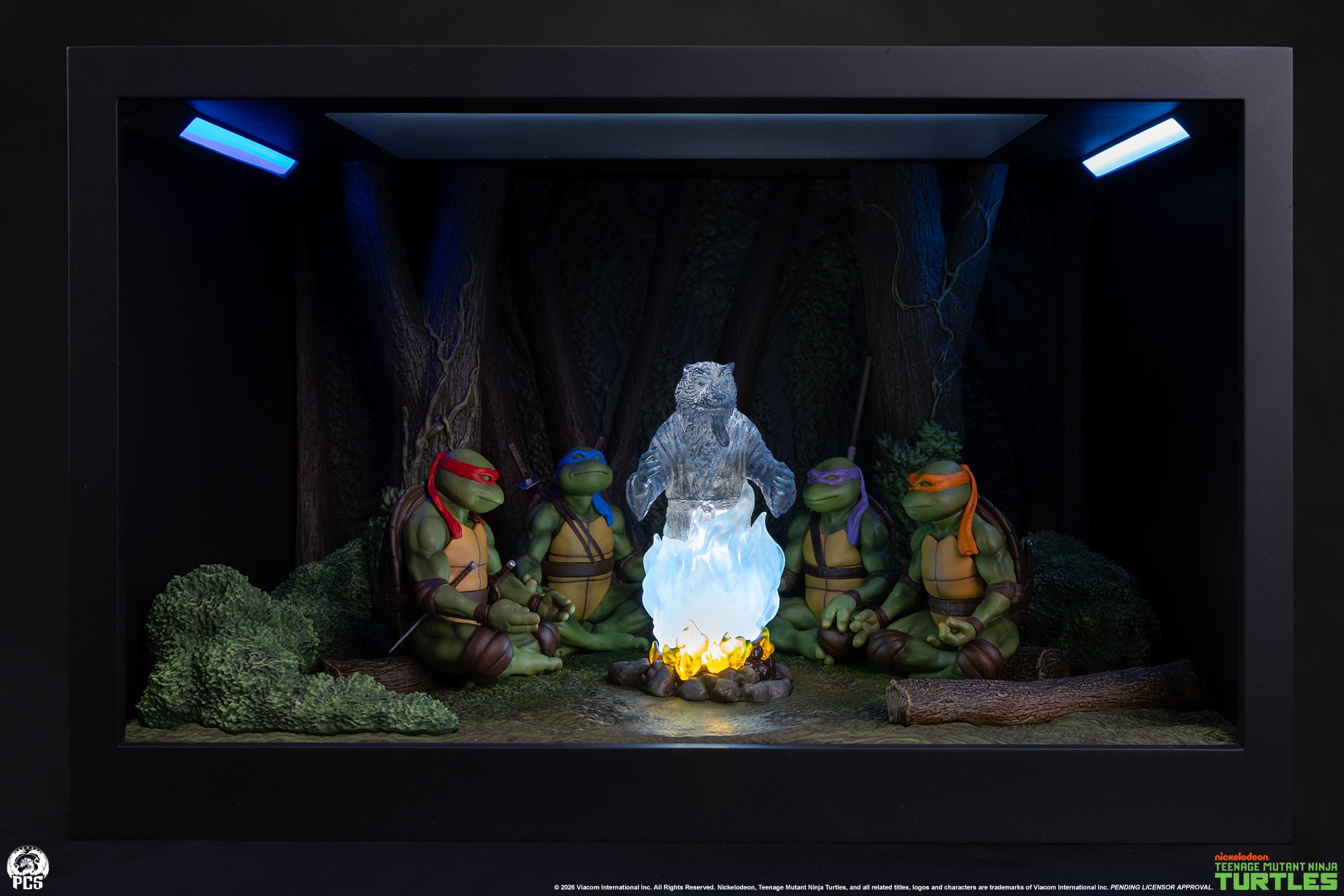 Teenage Mutant Ninja Turtles (1990) Splinter's Spirit Mini Scale Diorama Gallery Image 3