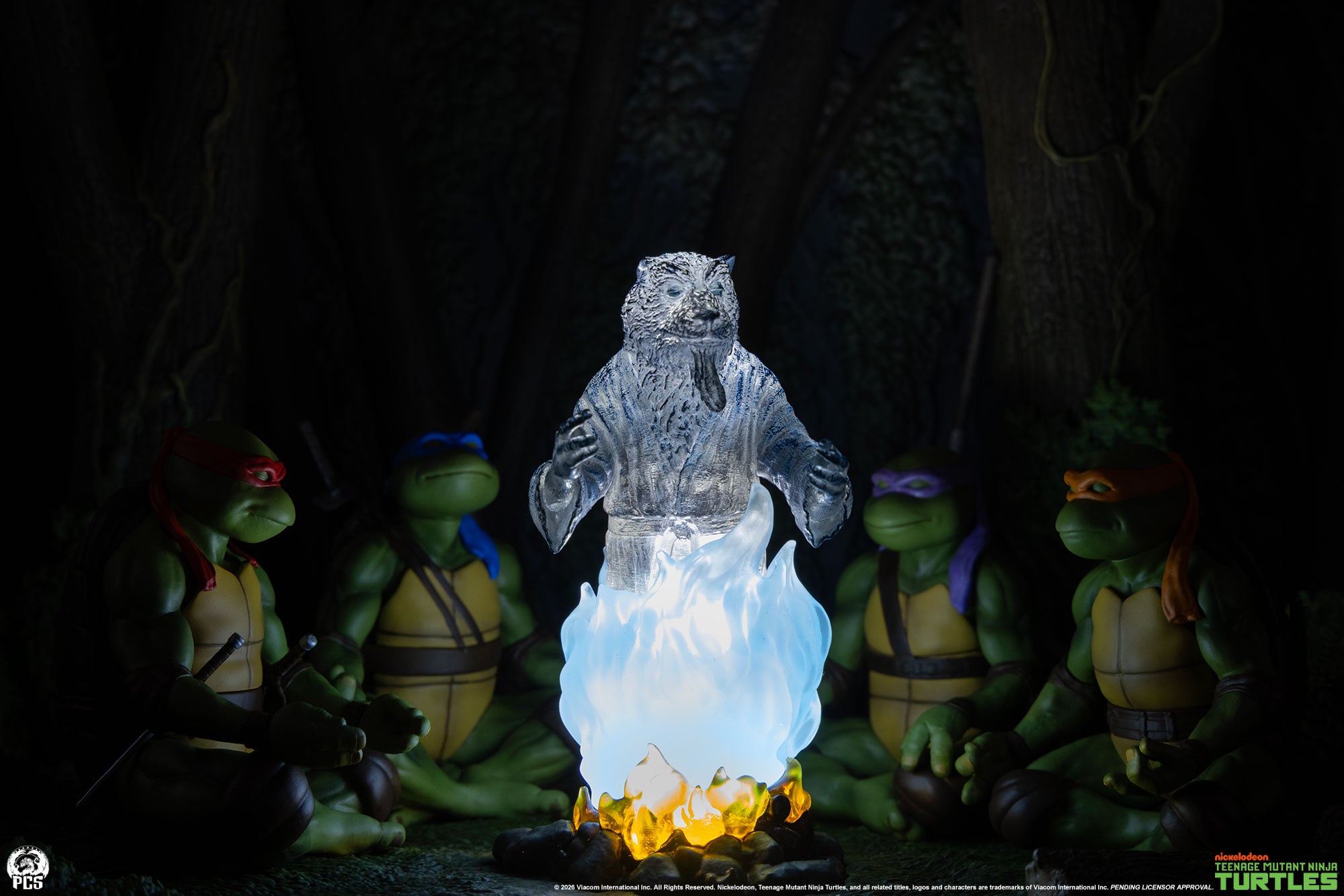 Teenage Mutant Ninja Turtles (1990) Splinter's Spirit Mini Scale Diorama Gallery Image 8