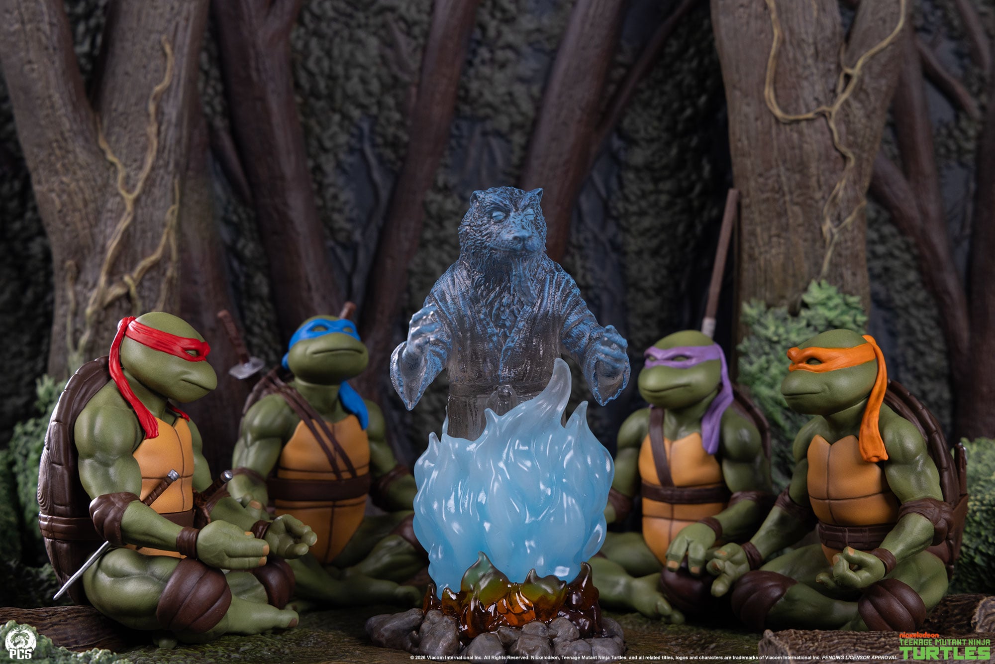 Teenage Mutant Ninja Turtles (1990) Splinter's Spirit Mini Scale Diorama Gallery Image 14