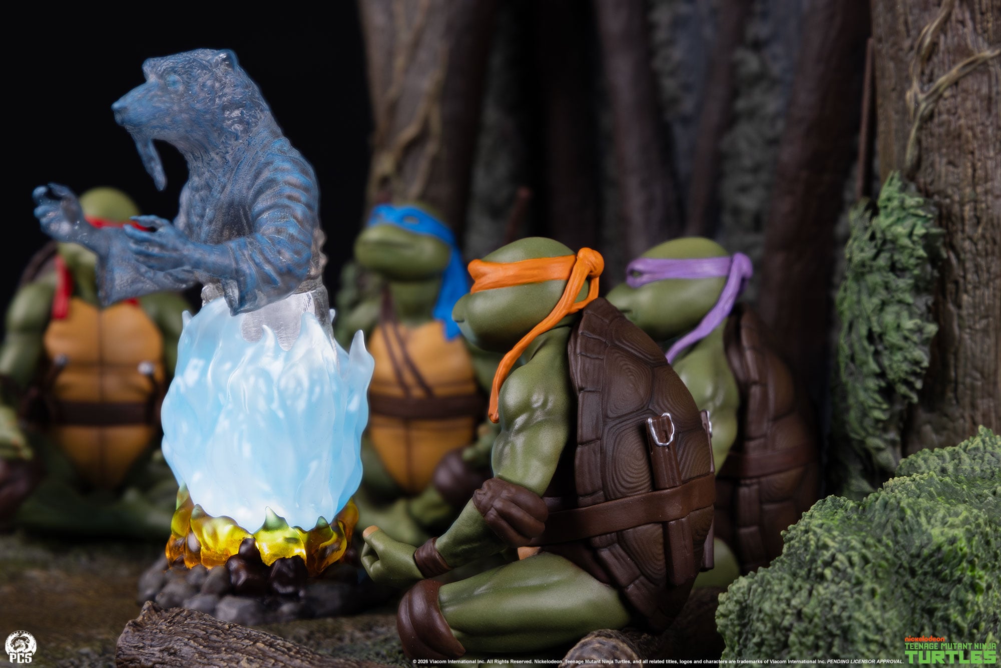 Teenage Mutant Ninja Turtles (1990) Splinter's Spirit Mini Scale Diorama Gallery Image 13