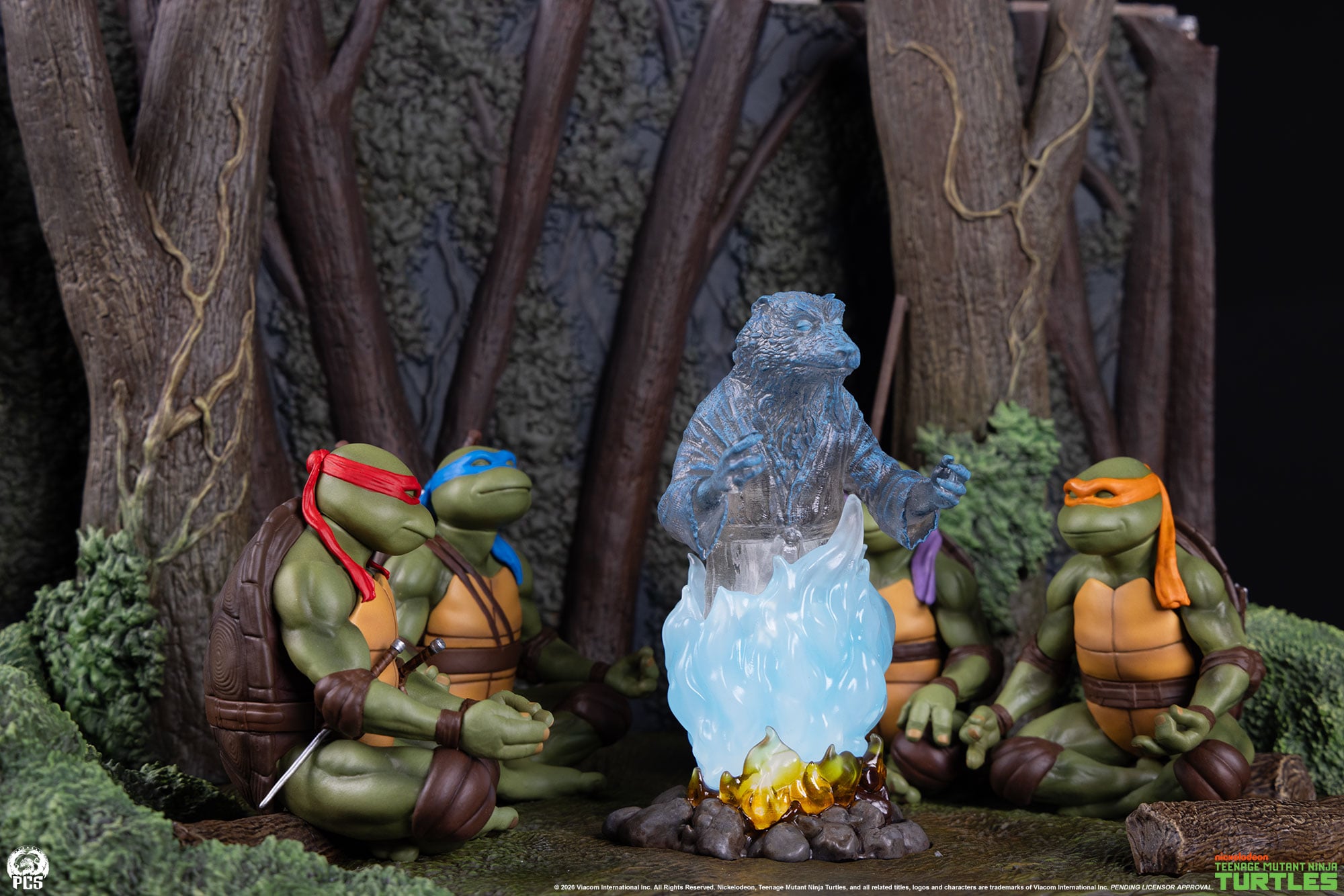 Teenage Mutant Ninja Turtles (1990) Splinter's Spirit Mini Scale Diorama Gallery Image 11