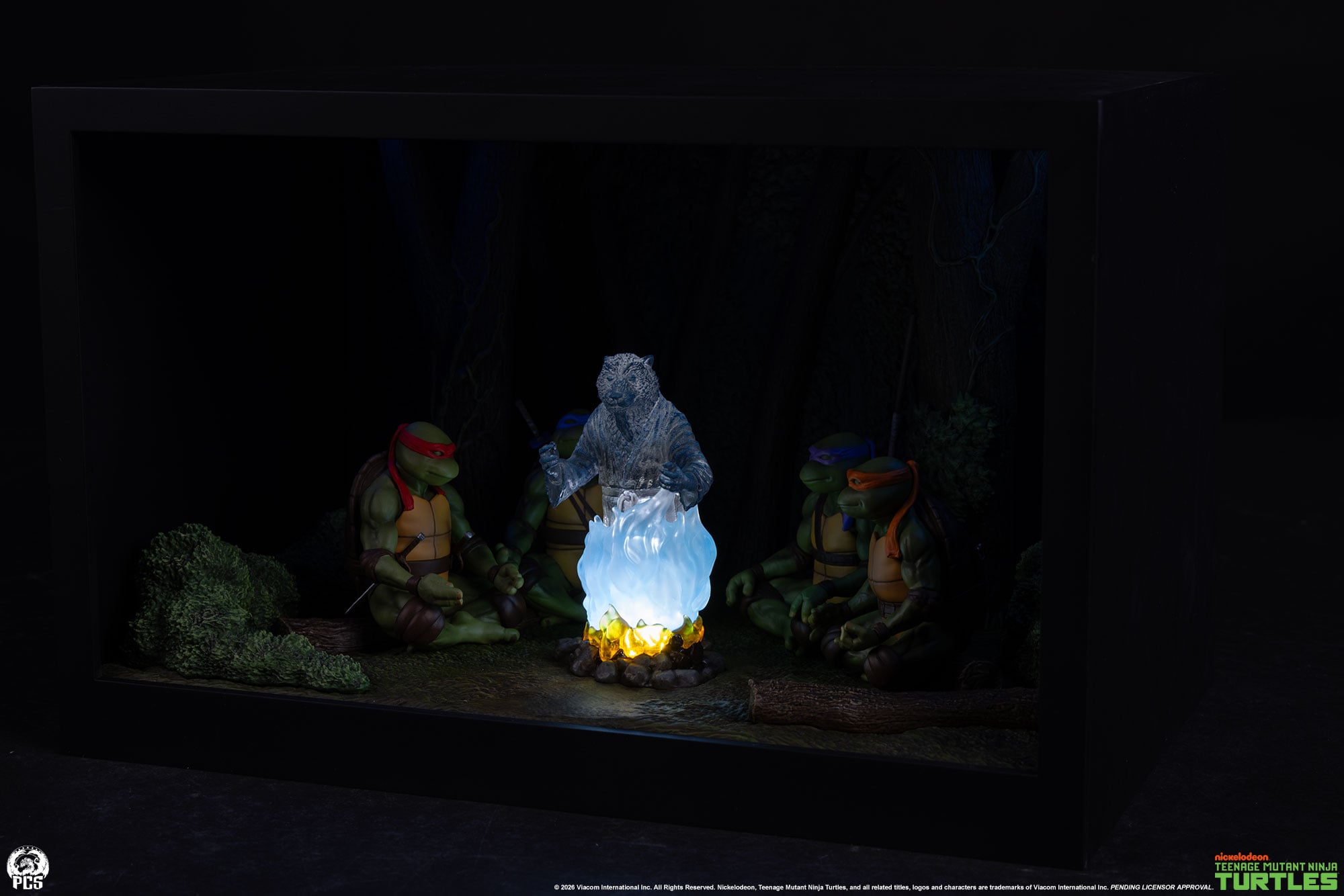 Teenage Mutant Ninja Turtles (1990) Splinter's Spirit Mini Scale Diorama Gallery Image 9