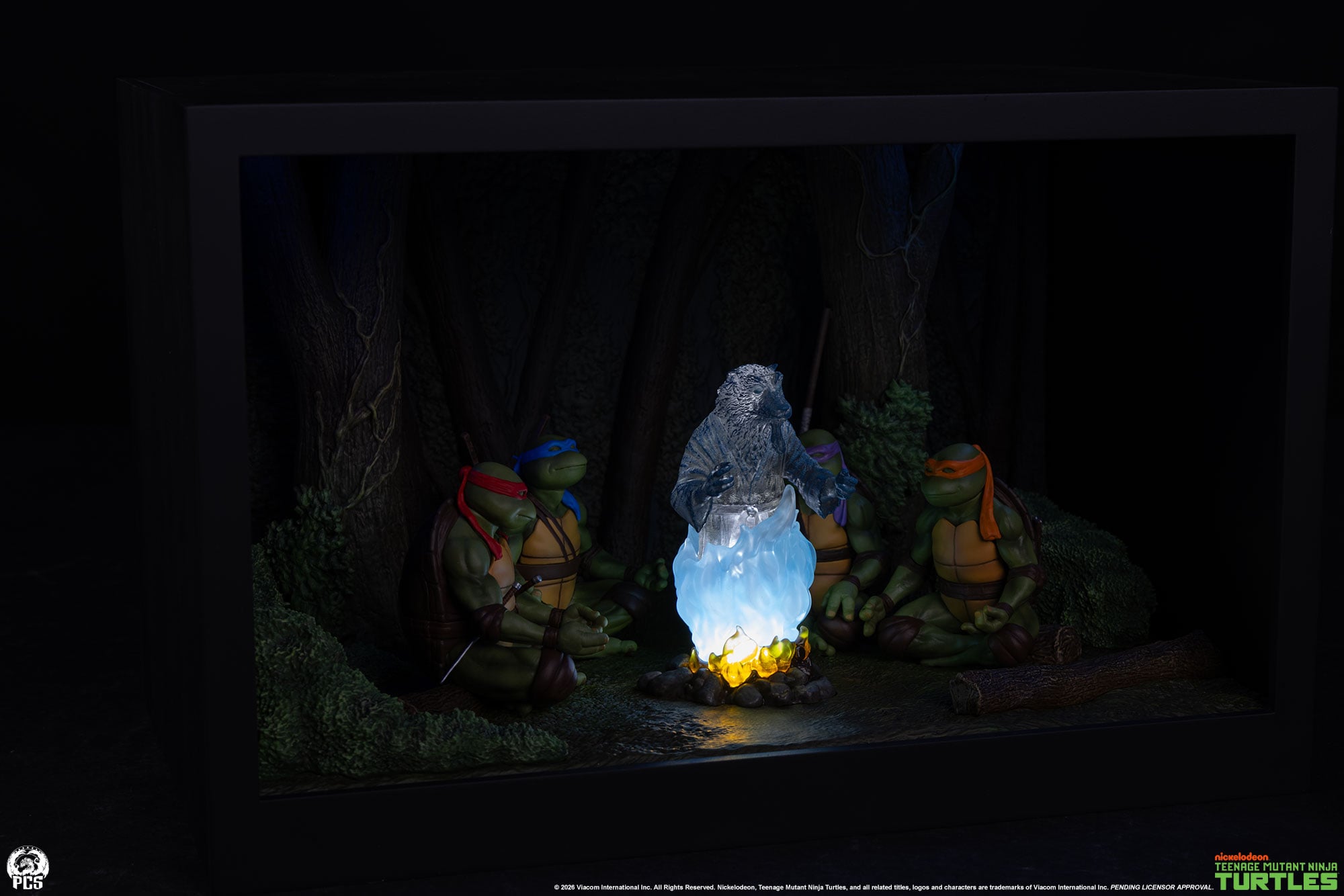 Teenage Mutant Ninja Turtles (1990) Splinter's Spirit Mini Scale Diorama Gallery Image 6