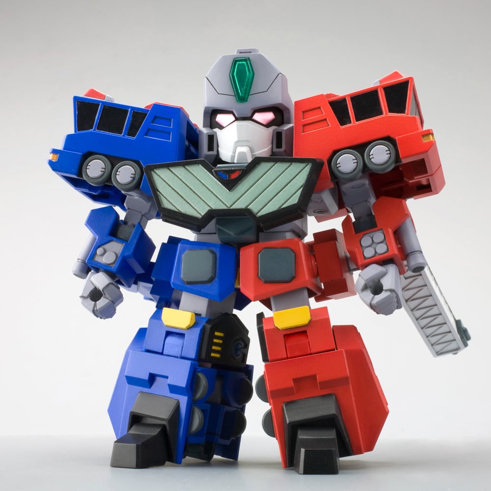 The King of Braves GaoGaiGar D-Style ChoRyuJin Model Kit Gallery Image 4