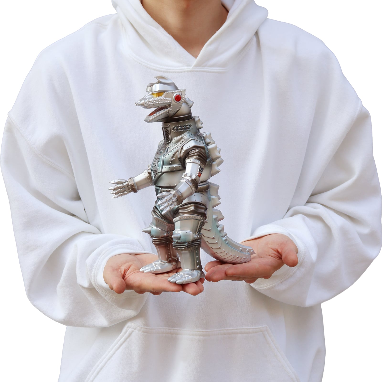 Terror of Mechagodzilla (1975) BIG Retro Soft Vinyl Series Mechagodzilla (Roaring Standard Ver.) Figure Gallery Image 10