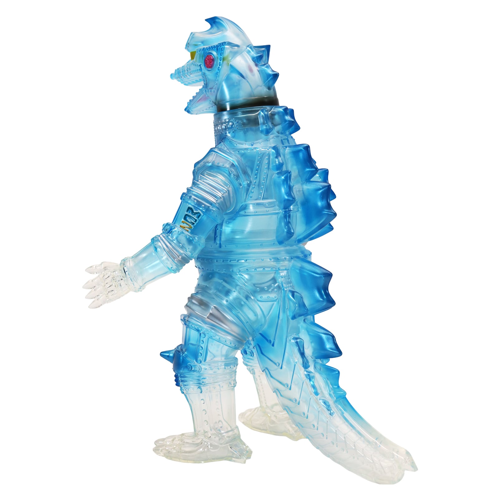 Terror of Mechagodzilla (1975) BIG Retro Soft Vinyl Series Mechagodzilla (Roaring Clear Blue Ver.) Figure Gallery Image 6