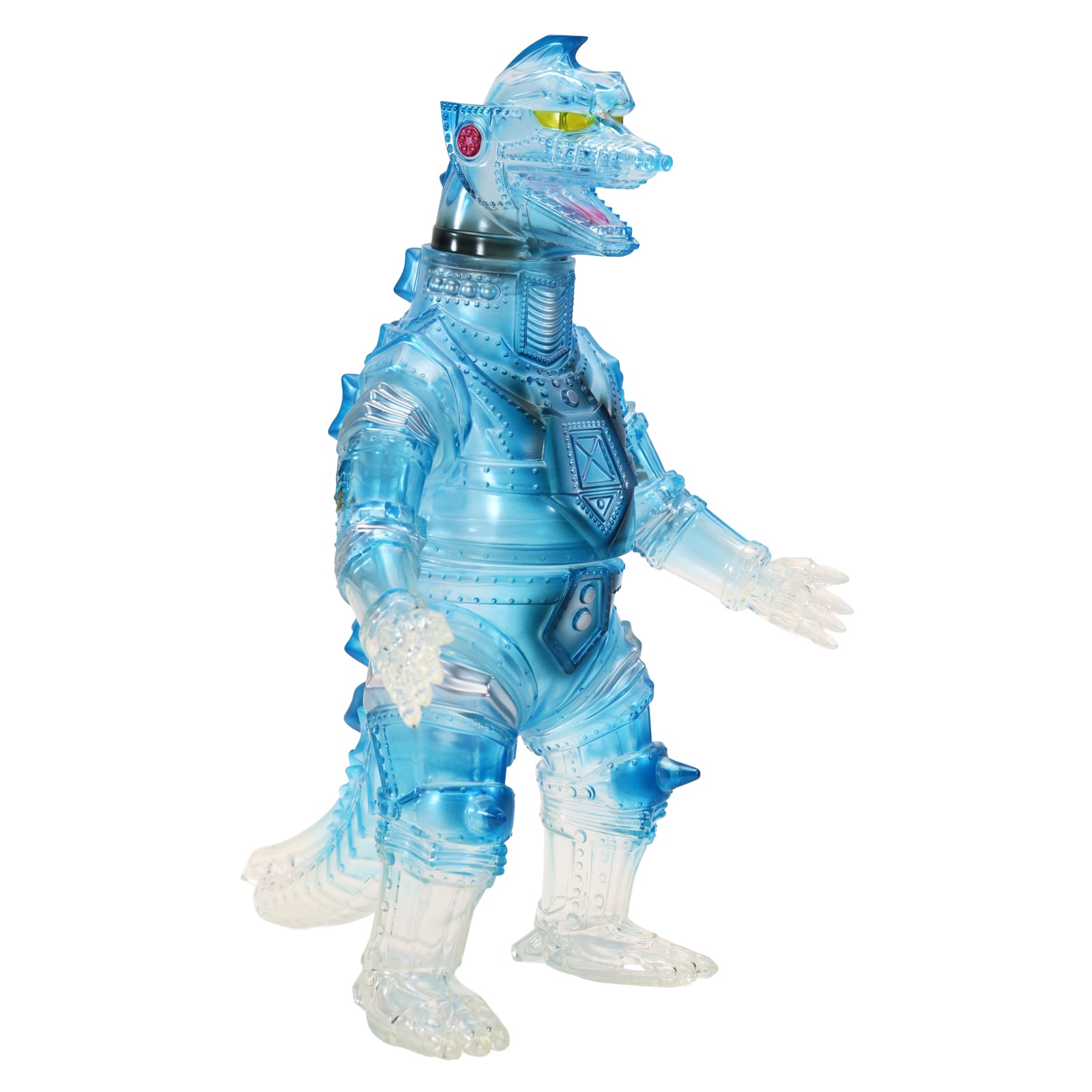 Terror of Mechagodzilla (1975) BIG Retro Soft Vinyl Series Mechagodzilla (Roaring Clear Blue Ver.) Figure Gallery Image 7