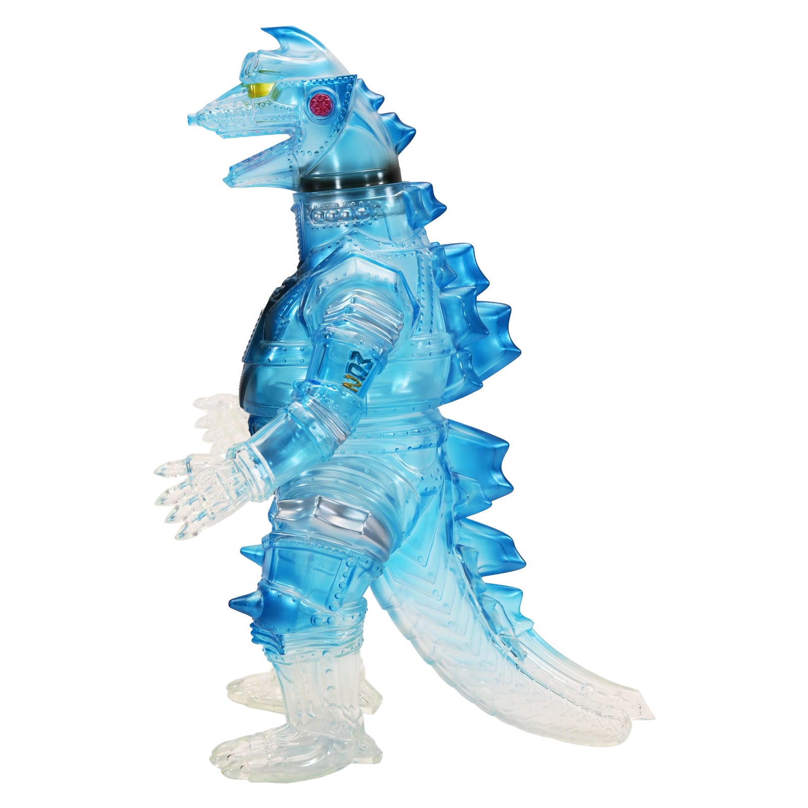 Terror of Mechagodzilla (1975) BIG Retro Soft Vinyl Series Mechagodzilla (Roaring Clear Blue Ver.) Figure Gallery Image 4