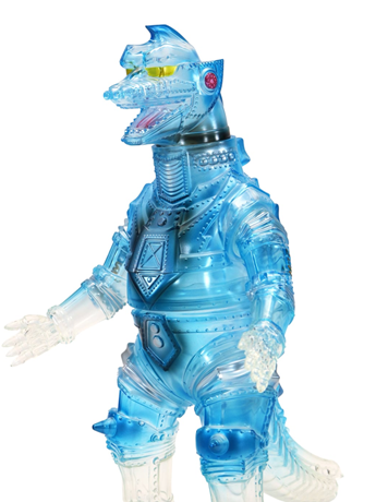 Terror of Mechagodzilla (1975) BIG Retro Soft Vinyl Series Mechagodzilla (Roaring Clear Blue Ver.) Figure Gallery Image 2