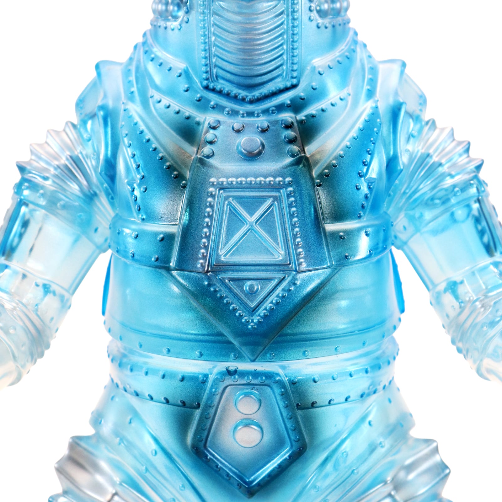 Terror of Mechagodzilla (1975) BIG Retro Soft Vinyl Series Mechagodzilla (Roaring Clear Blue Ver.) Figure Gallery Image 9