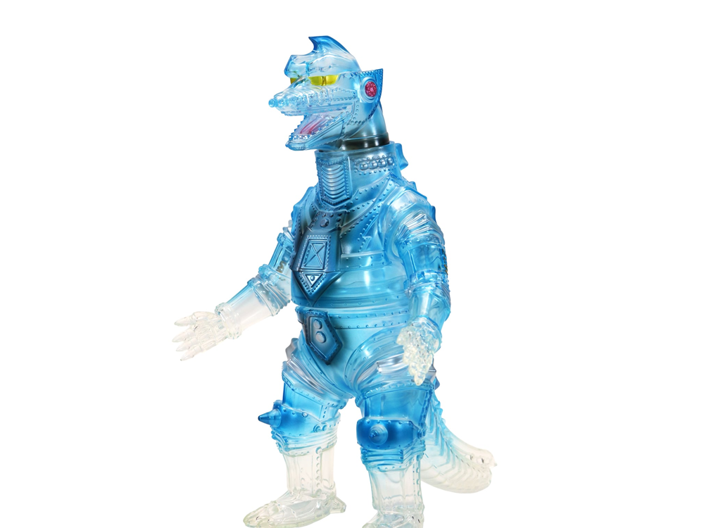 Terror of Mechagodzilla (1975) BIG Retro Soft Vinyl Series Mechagodzilla (Roaring Clear Blue Ver.) Figure Gallery Image 1