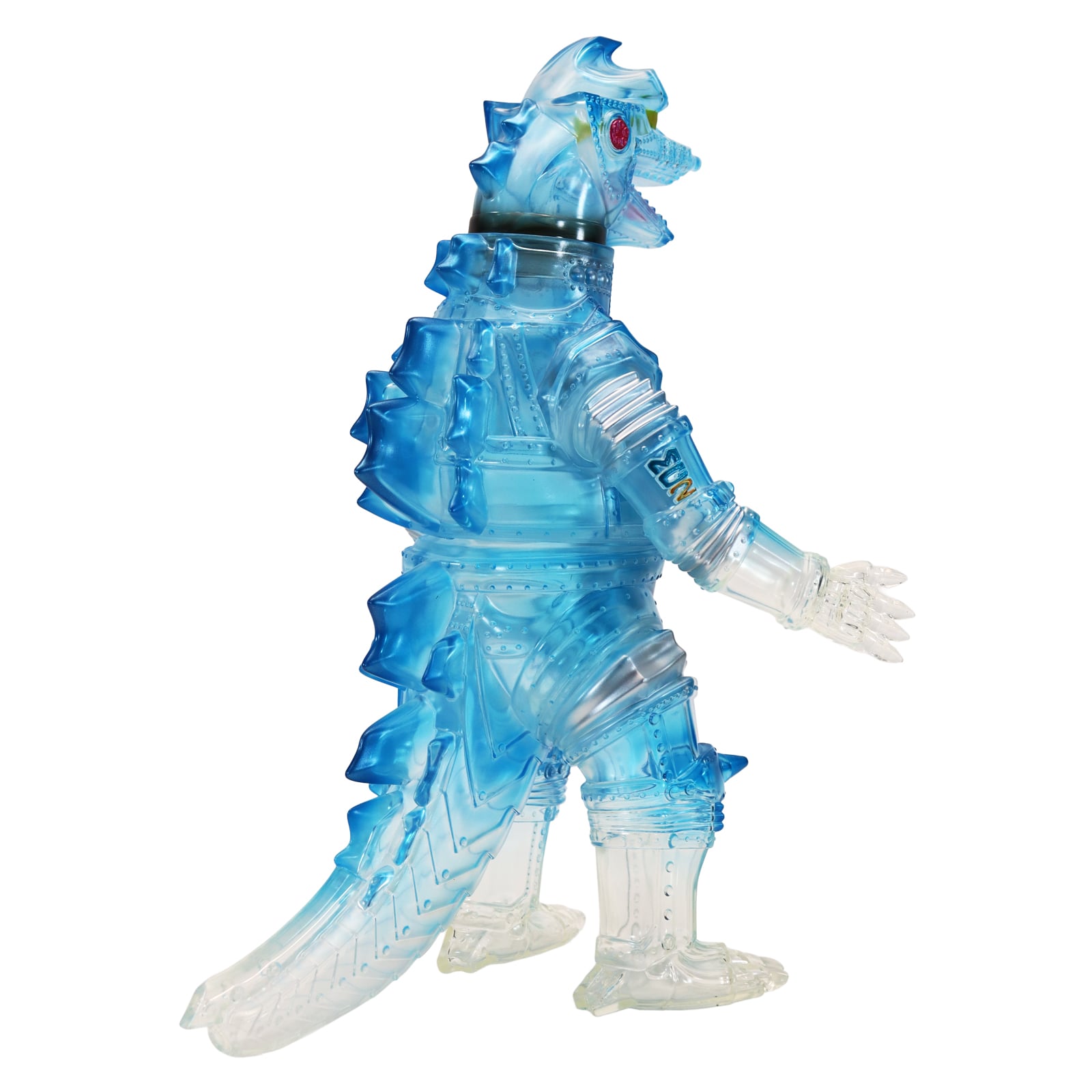 Terror of Mechagodzilla (1975) BIG Retro Soft Vinyl Series Mechagodzilla (Roaring Clear Blue Ver.) Figure Gallery Image 5