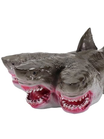 3-Headed Shark Attack Middle Size Series Triple-Headed Shark