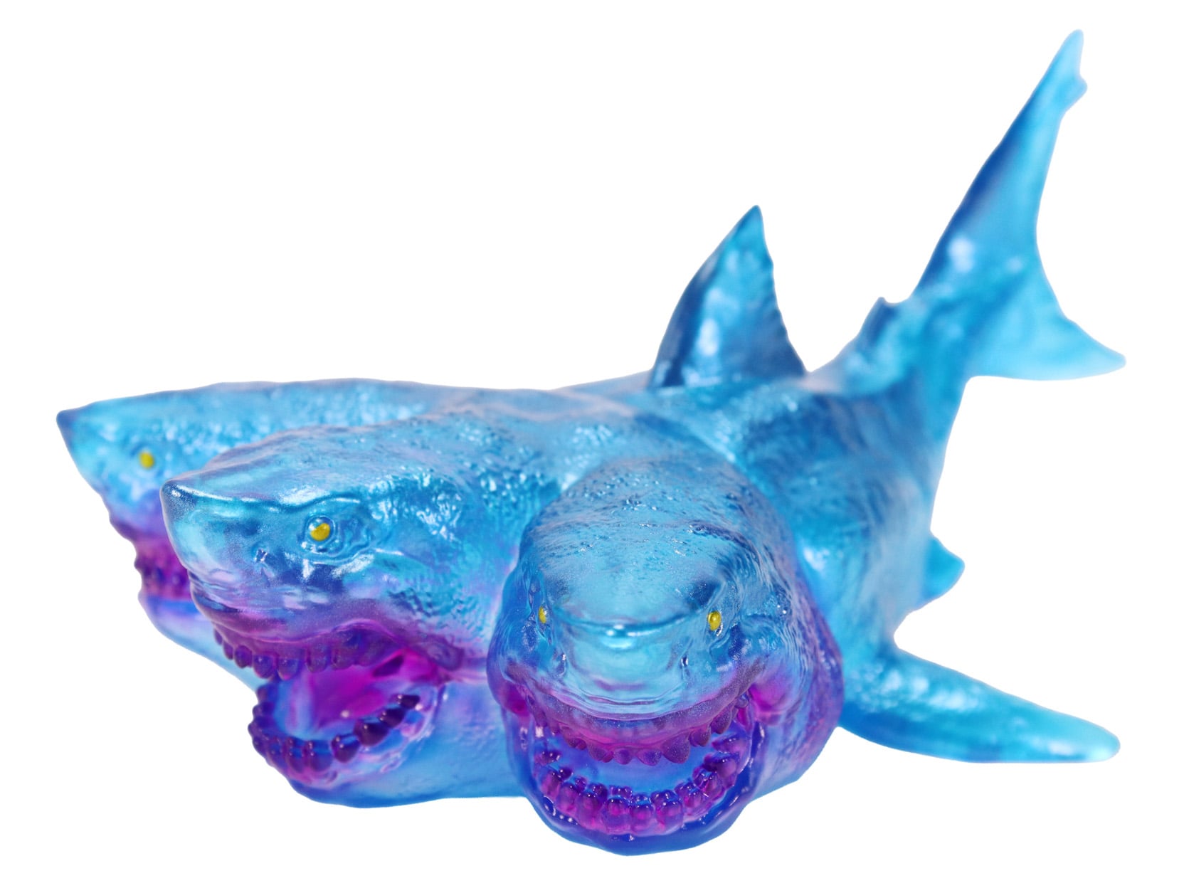 3-Headed Shark Attack Middle Size Series Triple-Headed Shark (Deep