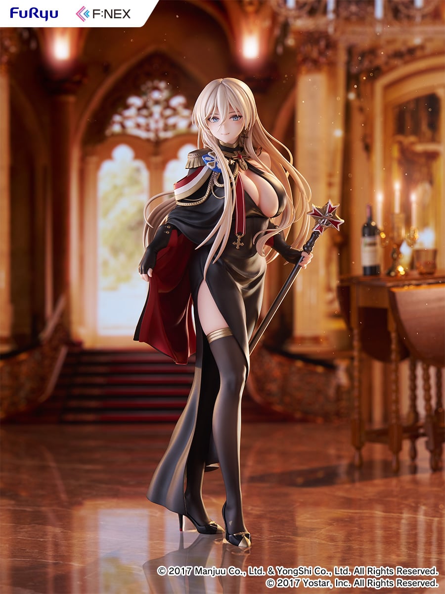 Azur Lane F:Nex Bismarck (Formal Dress Ver.) 1/7 Scale Figure Gallery Image 3