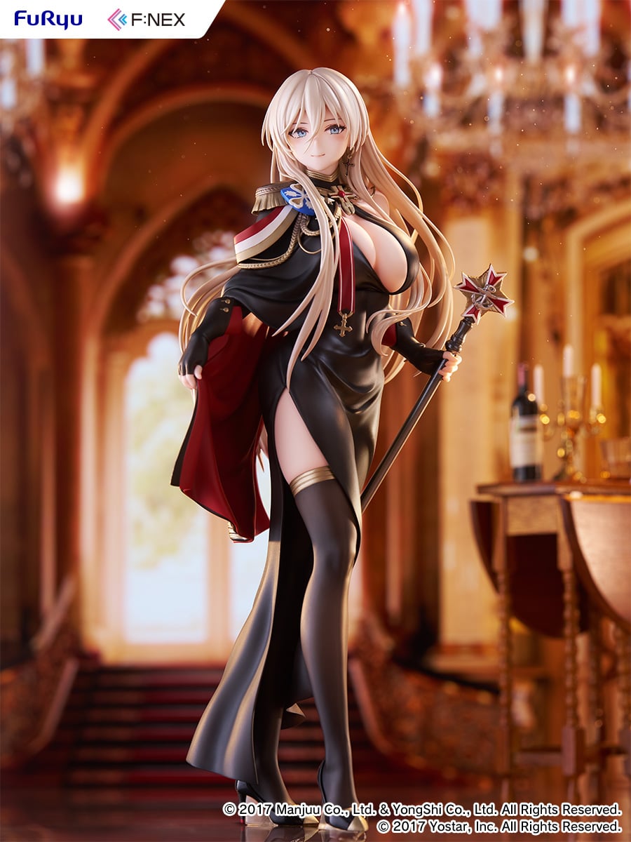 Azur Lane F:Nex Bismarck (Formal Dress Ver.) 1/7 Scale Figure Gallery Image 4