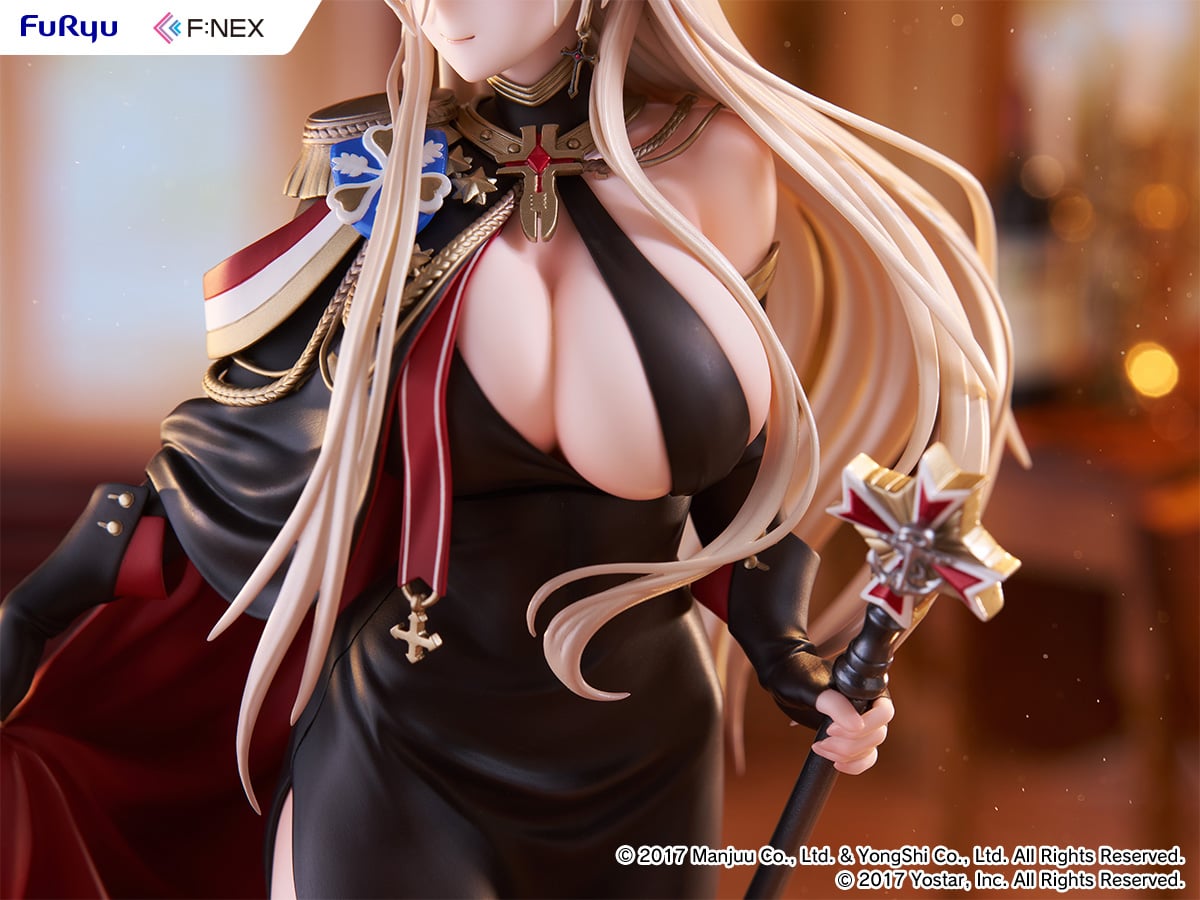 Azur Lane F:Nex Bismarck (Formal Dress Ver.) 1/7 Scale Figure Gallery Image 9
