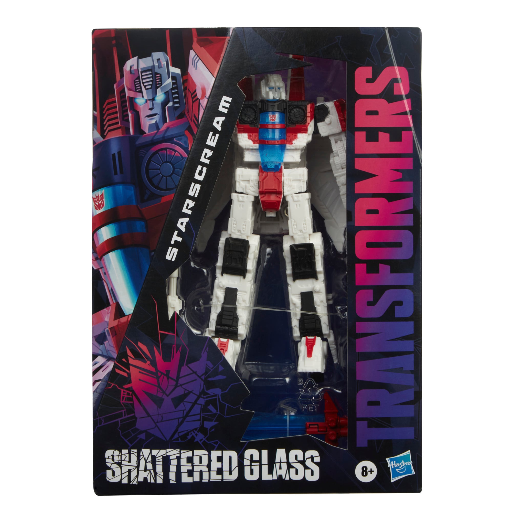 Transformers Shattered Glass Collection Voyager Class Starscream Action Figure Gallery Image 13