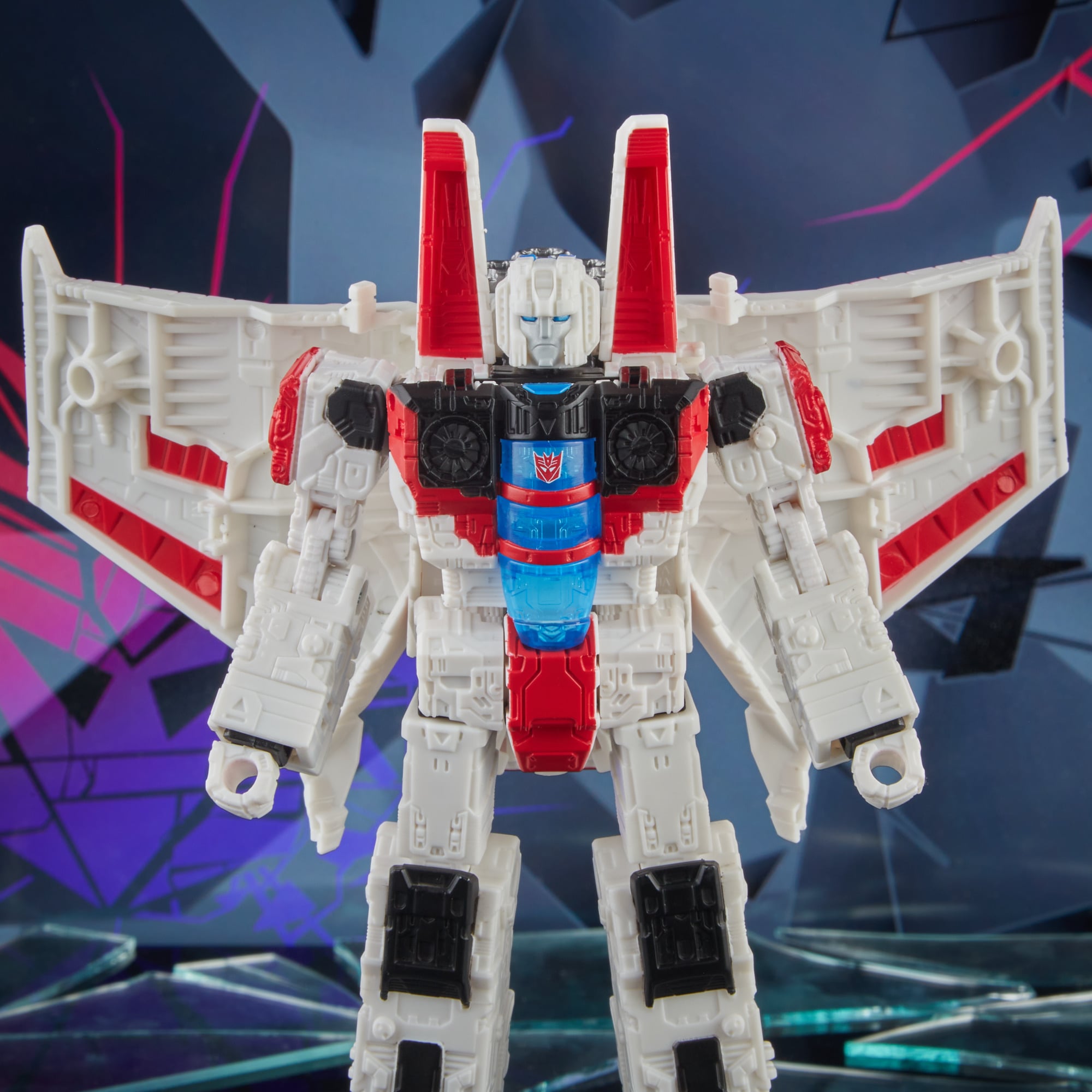 Transformers Shattered Glass Collection Voyager Class Starscream Action Figure Gallery Image 7