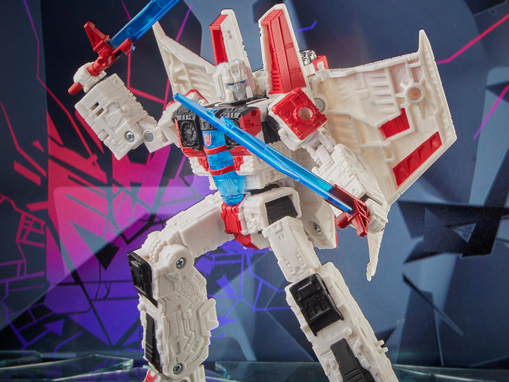 Transformers Shattered Glass Collection Voyager Class Starscream Action Figure Gallery Image 1