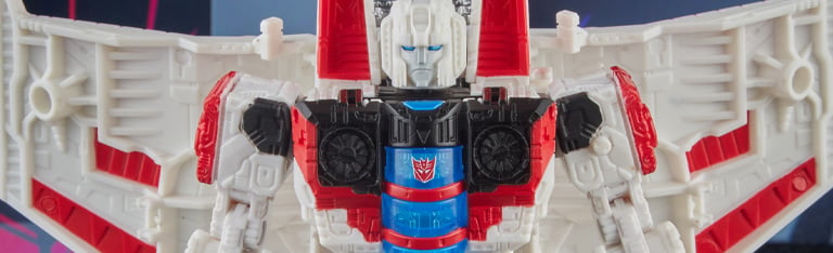 Transformers Shattered Glass Collection Voyager Class Starscream Action Figure