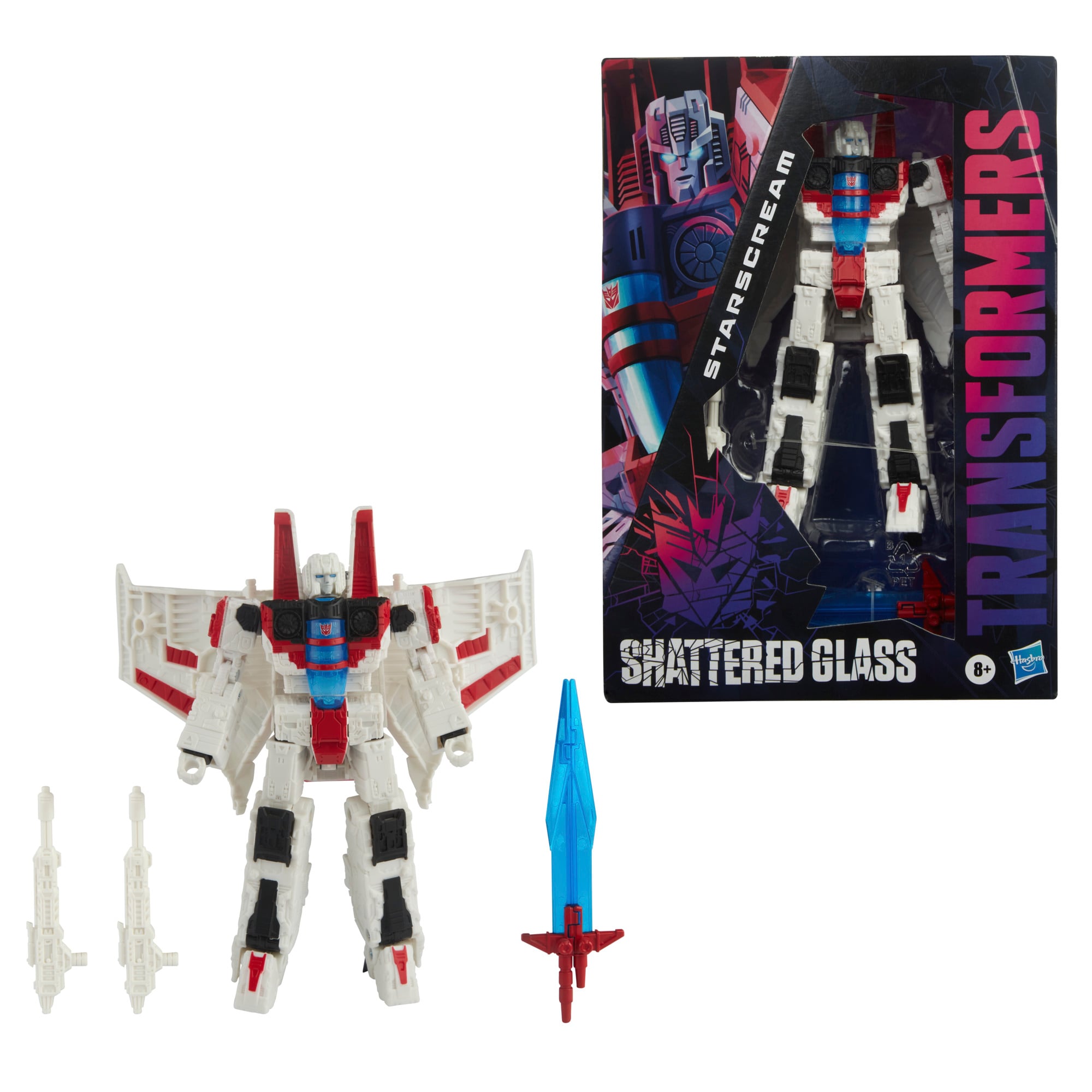 Transformers Shattered Glass Collection Voyager Class Starscream Action Figure Gallery Image 12
