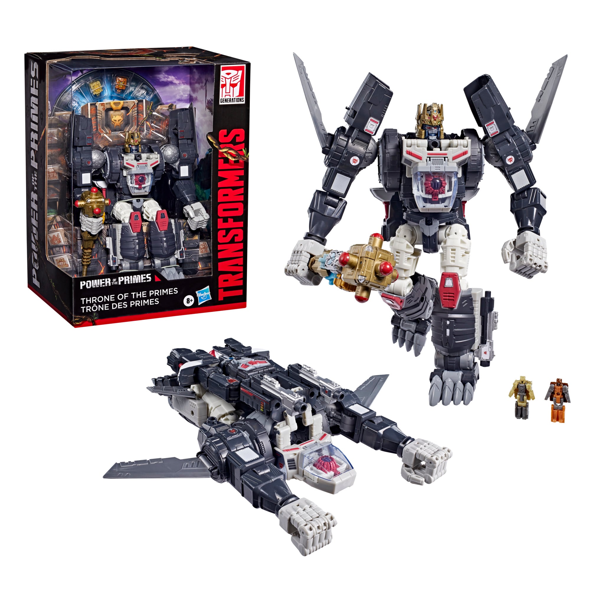 Transformers: Power of the Primes Throne of the Primes Optimal Optimus Action Figure Gallery Image 9