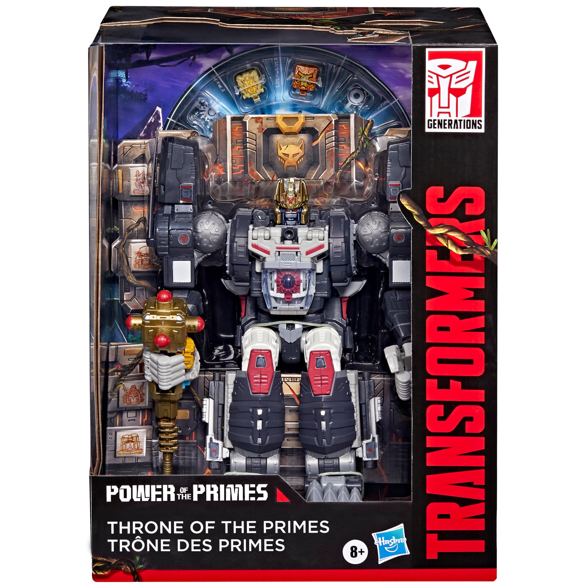 Transformers: Power of the Primes Throne of the Primes Optimal Optimus Action Figure Gallery Image 10