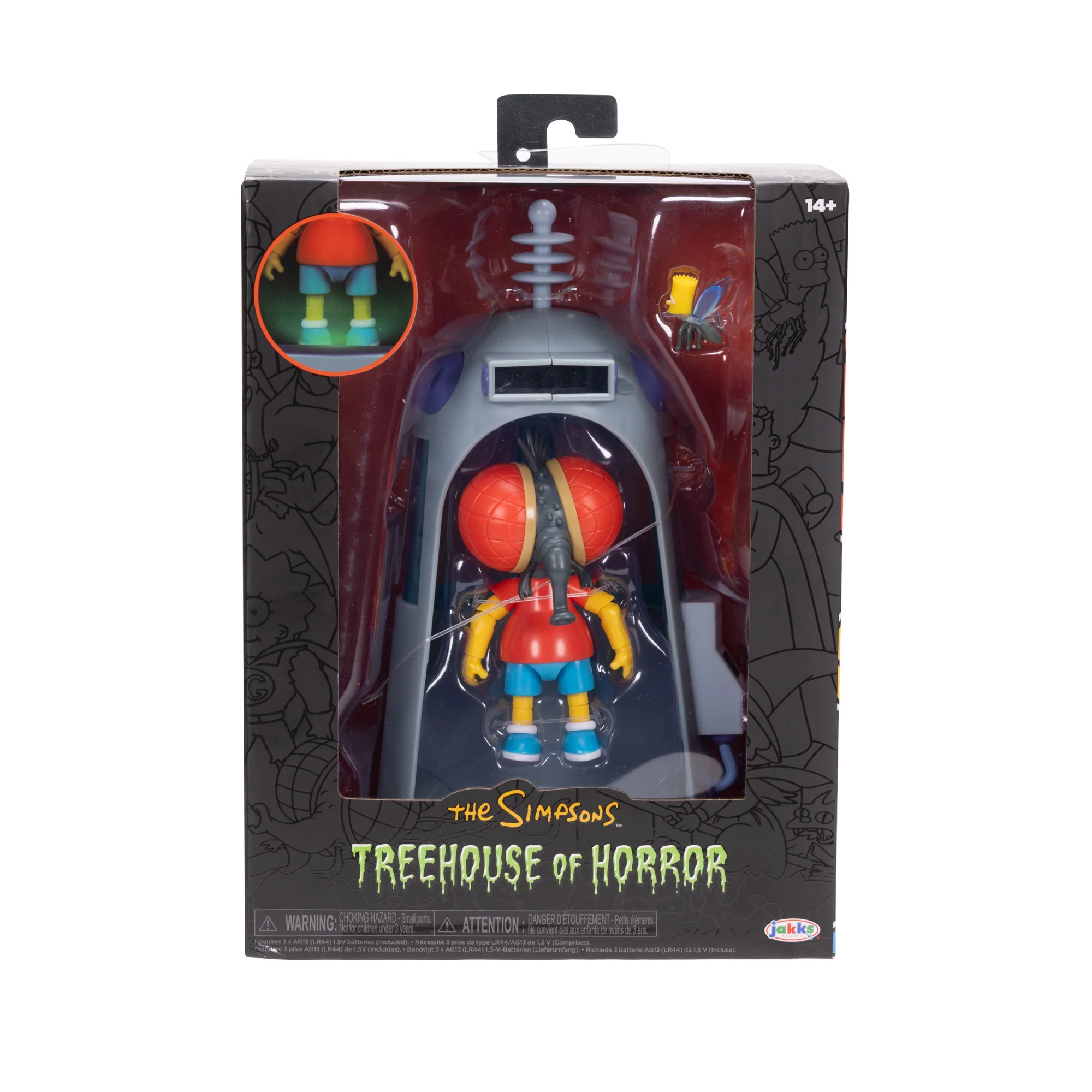 The Simpsons Treehouse of Horror Fly Boy Bart 5-Inch Scale Premium Action Figure Gallery Image 8