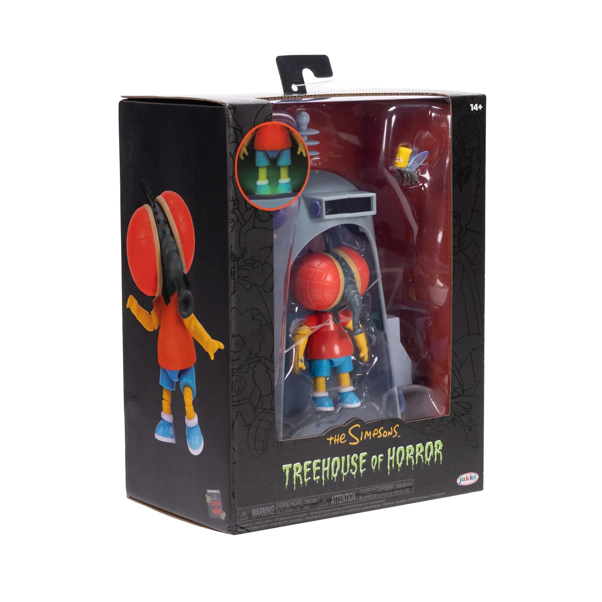 The Simpsons Treehouse of Horror Fly Boy Bart 5-Inch Scale Premium Action Figure Gallery Image 9