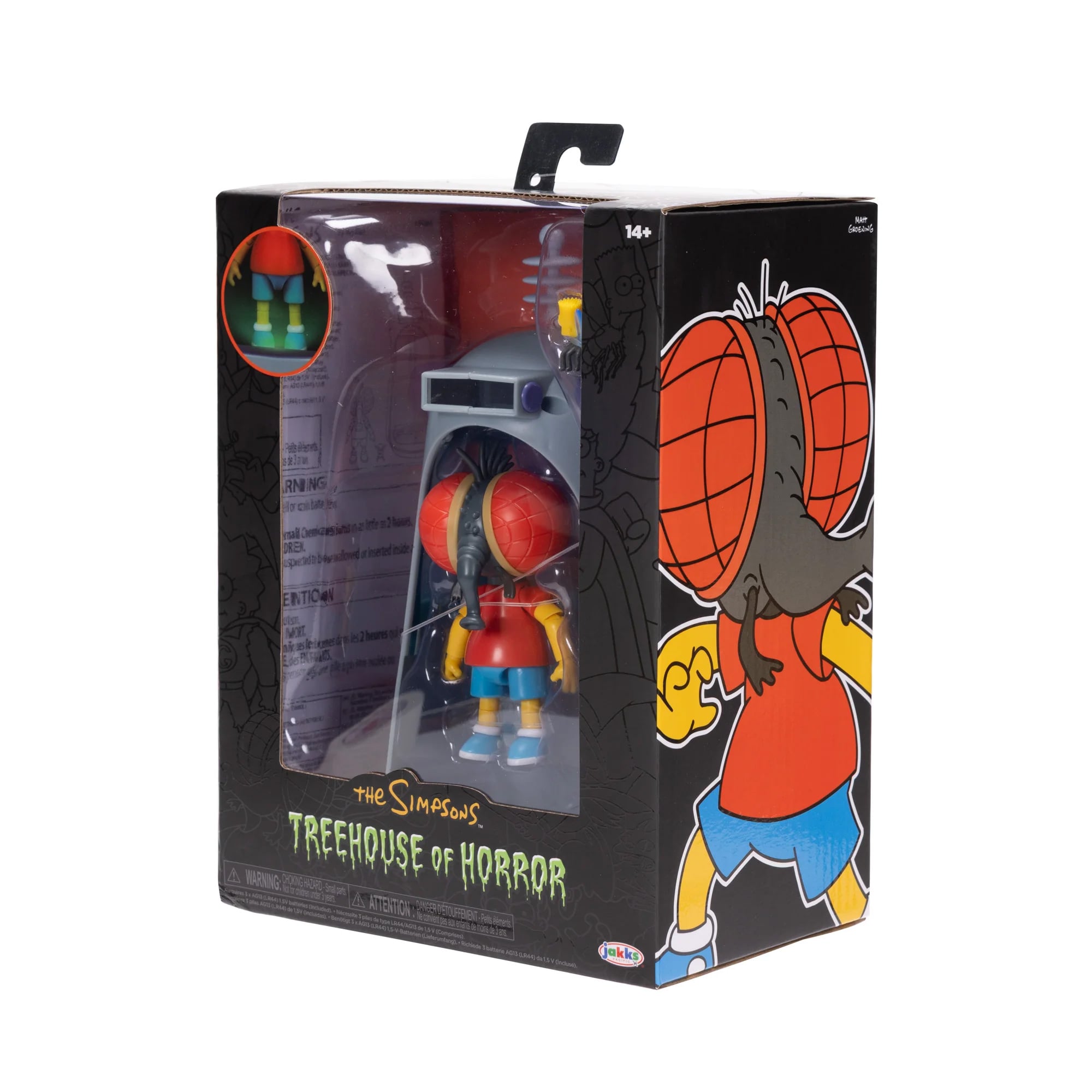 The Simpsons Treehouse of Horror Fly Boy Bart 5-Inch Scale Premium Action Figure Gallery Image 10